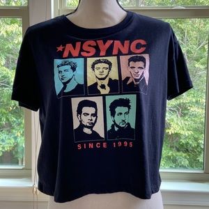 *NSYNC CROP TEE